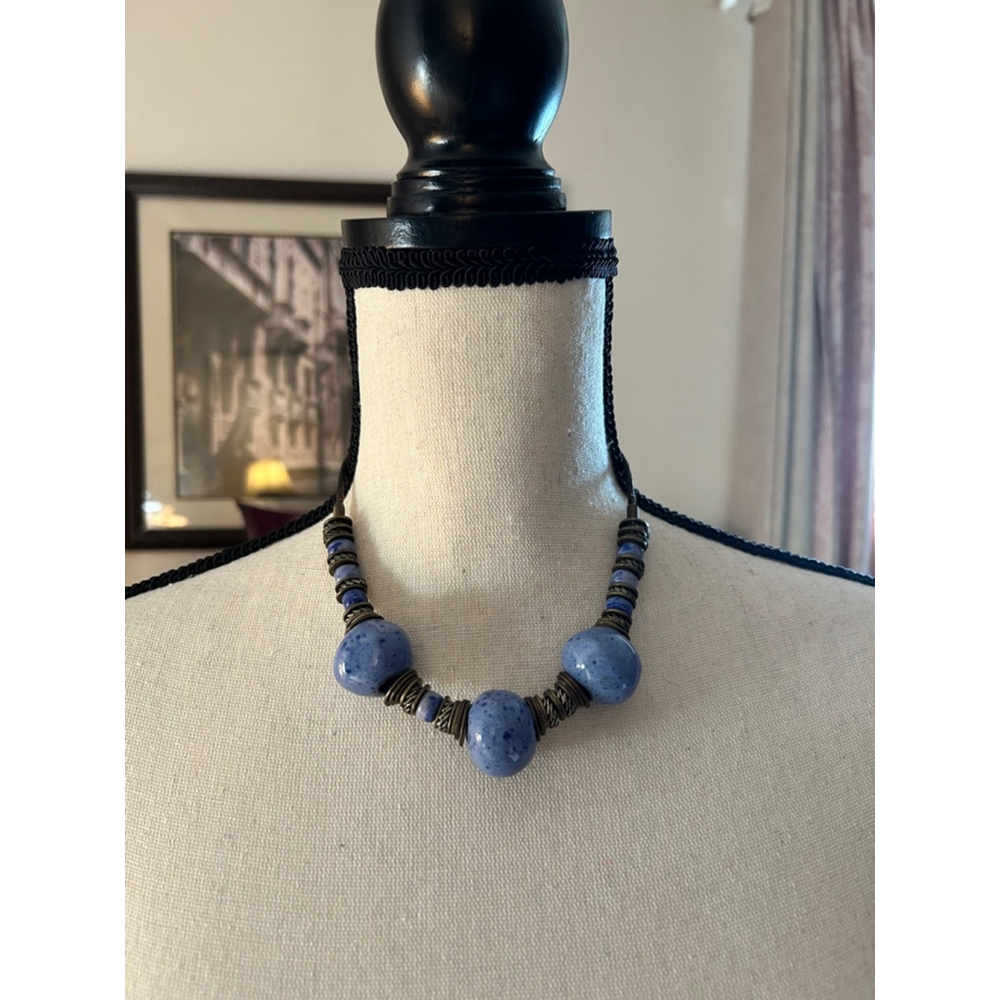 Women's Unbranded Blue agate Necklace One Size